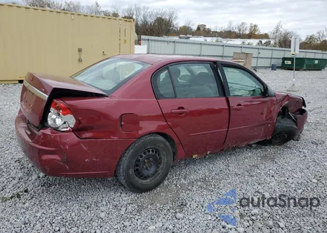 2006 Chevrolet Malibu Ls z USA, uszkodzony, nr VIN 1G1ZS51F16F284898